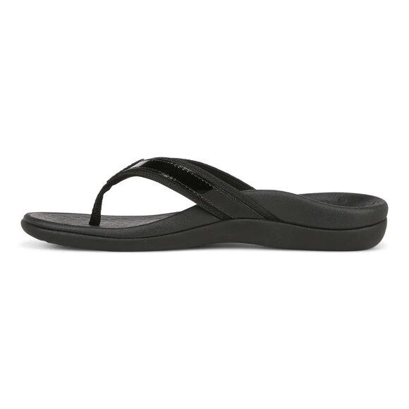 Vionic   Women's   TIDE   II   Toe   Post   Black   Flip   Flop   Sandals - Picture 6 of 12